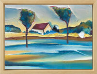 Quadro "Impressioni nordiche II", incorniciato