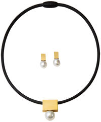 Jewellery set "Mother of Pearl", gold-plated version