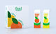 Salz- und Pfefferstreuer "Orange & Lemon Juice", Keramik von Fluid Market