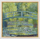 Billede "Åkandedammen" (1899), indrammet af Claude Monet