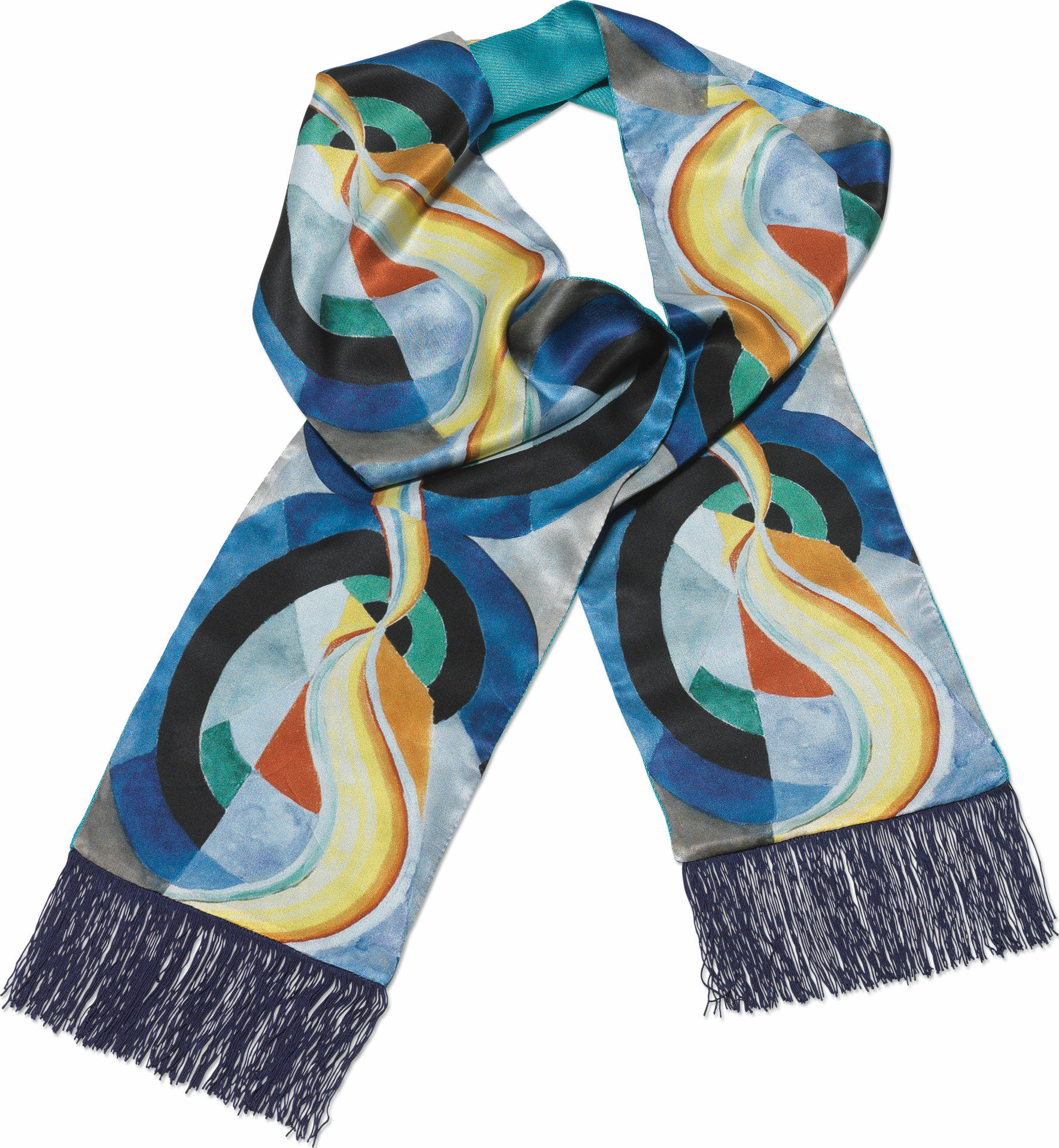Silk scarf "Orpheus" by Robert Delaunay
