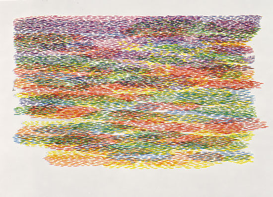 Schilderij "Kalithea" (1977) van Piero Dorazio