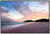 Bild "Abendlicher Strand VI" (2020), gerahmt