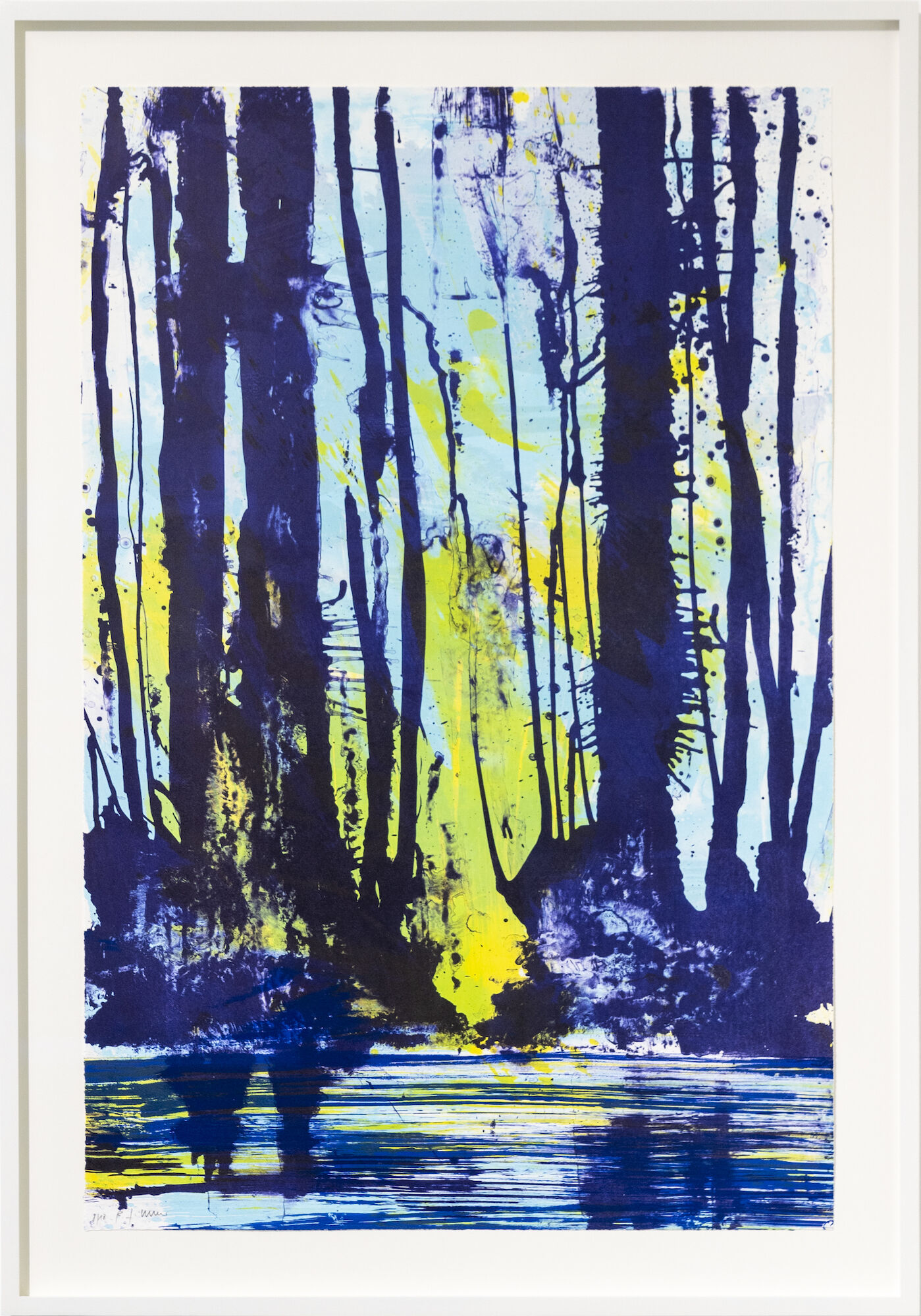 Obraz "Reflexe VI" (2018) od Bernd Zimmer
