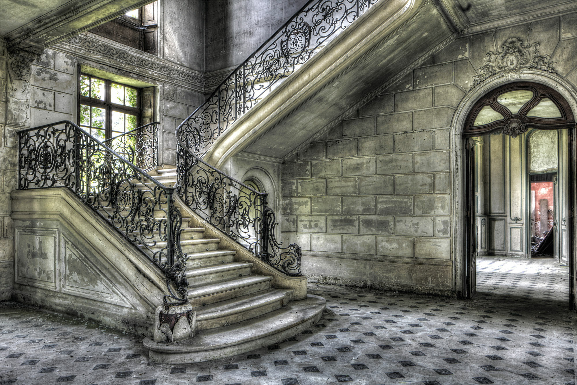 Picture "Stairs, Left" by Olivier Lacour