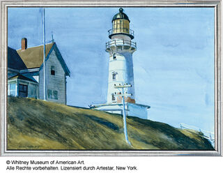 Picture "Lighthouse at Two Lights", framed