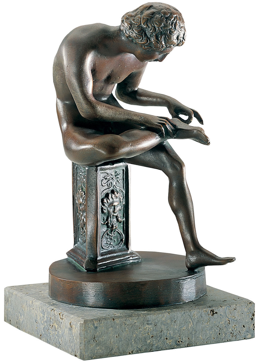 Sculpture "Boy with Thorn"