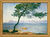 Picture "Antibes" (1888), framed