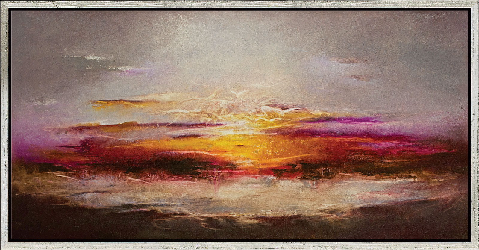 Tableau "Sunbirds", encadré de Susann Ohlendorf