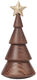 Decorative object "Fir Tree, Dark", wood by Spring Copenhagen