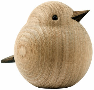 Wooden figure "Sparrow Daddy", natural version