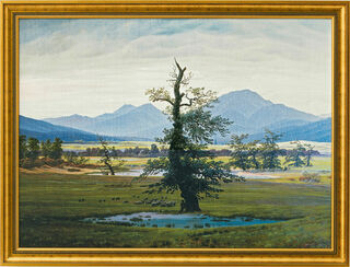 Picture "The Lonely Tree" (1821), framed