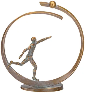 Skulptur "Vorwärts", Bronze