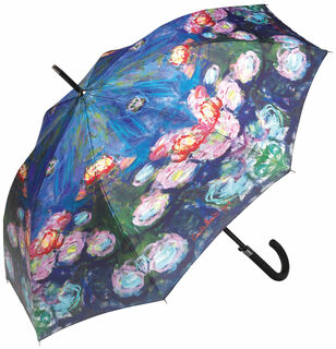 Stick umbrella "Water Lilies"