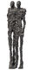 Skulptur "To Embrace", Bronze von Ann Vrielinck