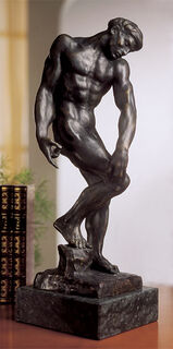Sculpture "Adam or the Great Shadow" (1880), bronze version by Auguste Rodin