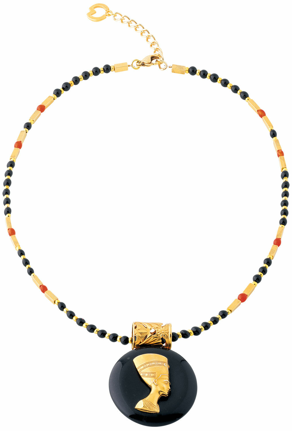 Necklace "Nefertiti" by Petra Waszak