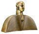 Scultura "Mozart", bronzo di Paul Wunderlich