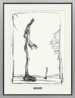 Picture "Dessin I (Large and Small)", framed