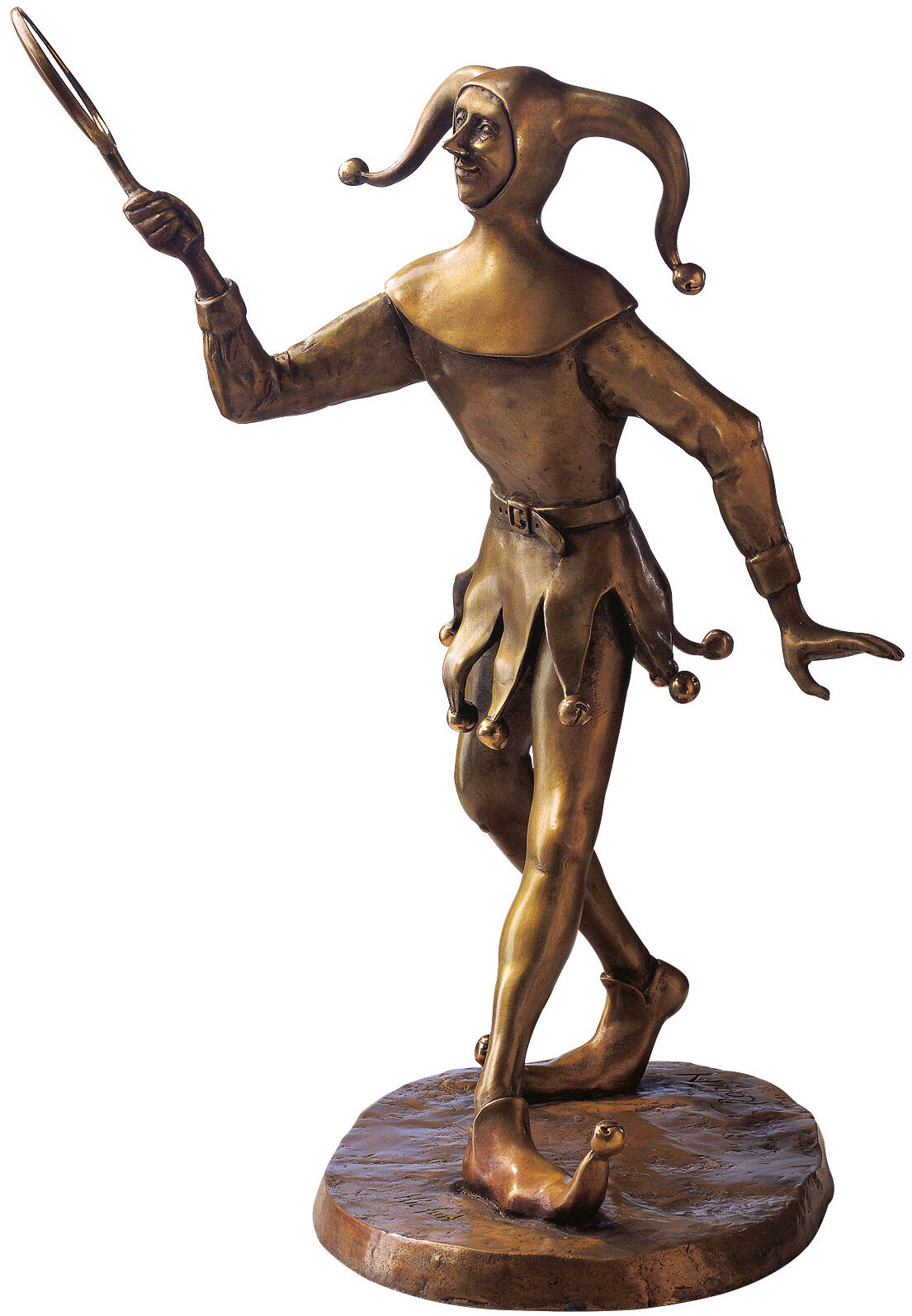 Skulptur "Till Eulenspiegel", Bronze von RobiN