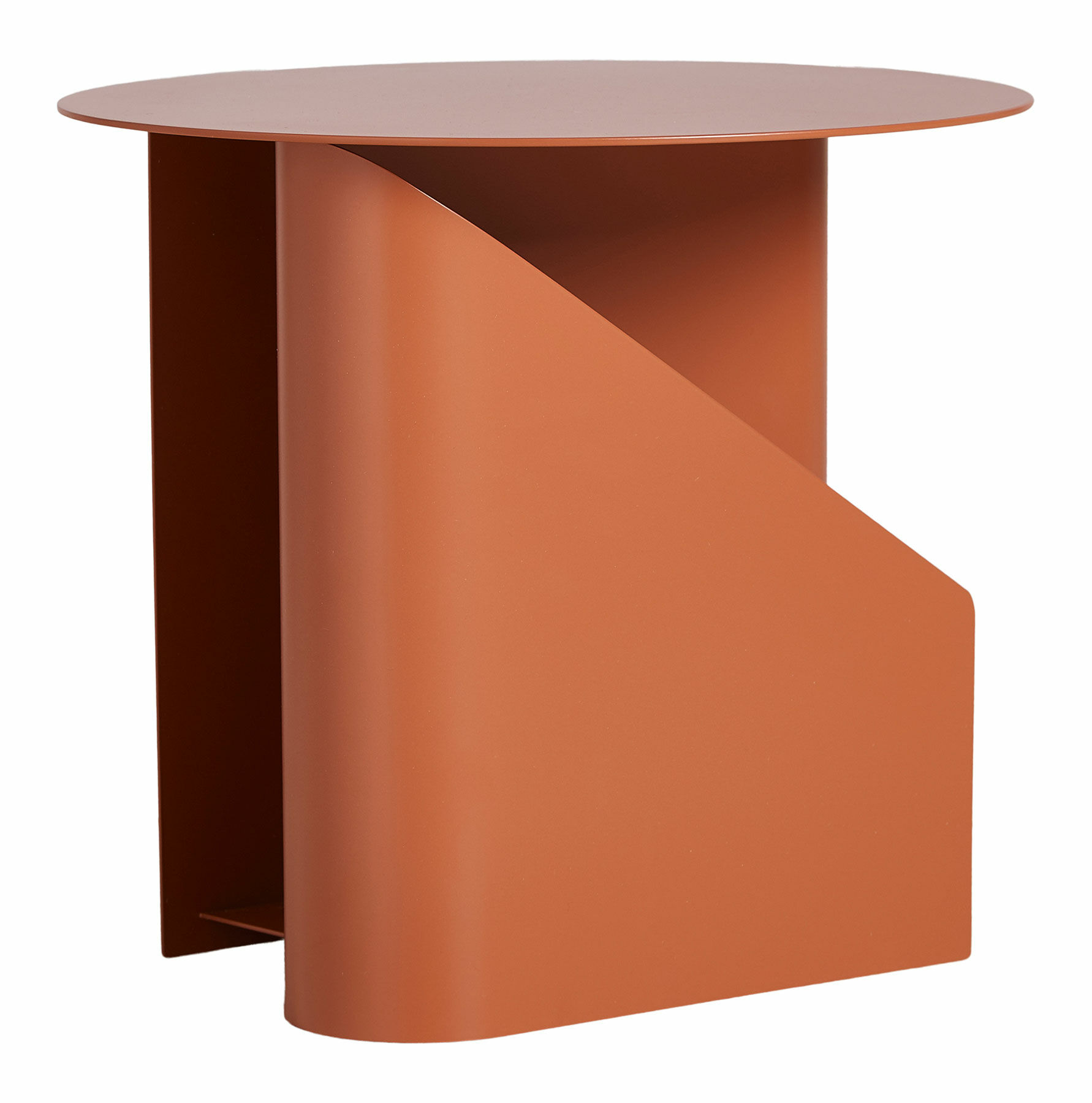 Side table "Sentrum", version burnt orange by Woud