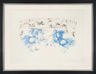 Picture "Combat de cavaliers" (1971)
