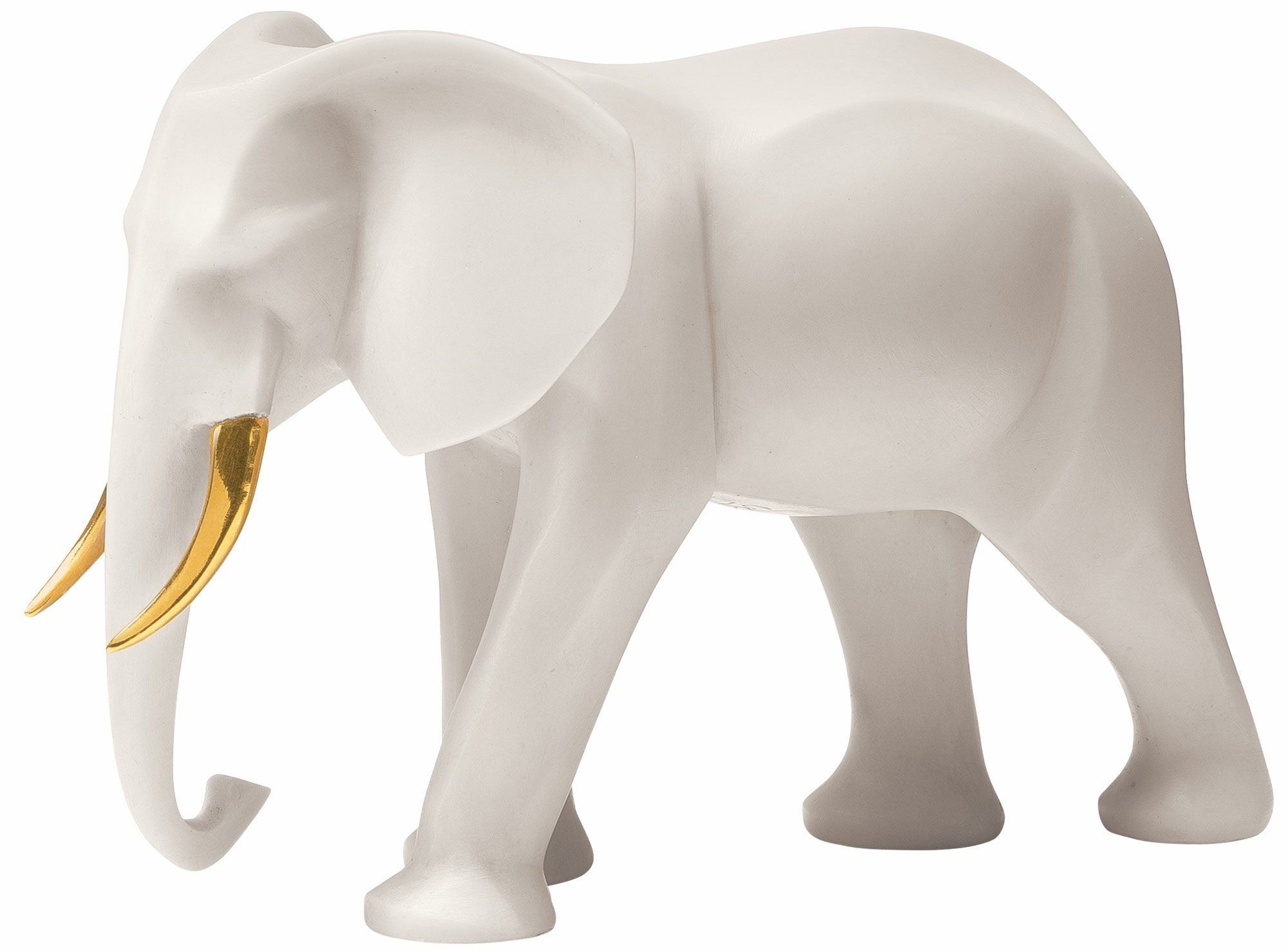 Skulptur "Elefant", version i kunstmarmor von SIME