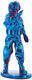 Figurine en porcelaine "Aquanaut", version bleue de Andreas Franke