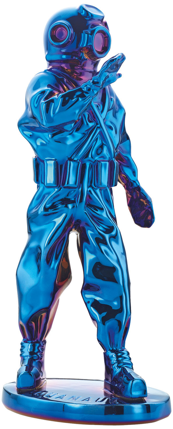 Figurine en porcelaine "Aquanaut", version bleue de Andreas Franke