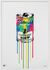 Cuadro «Rainbow Soup, Stencil» (2016)