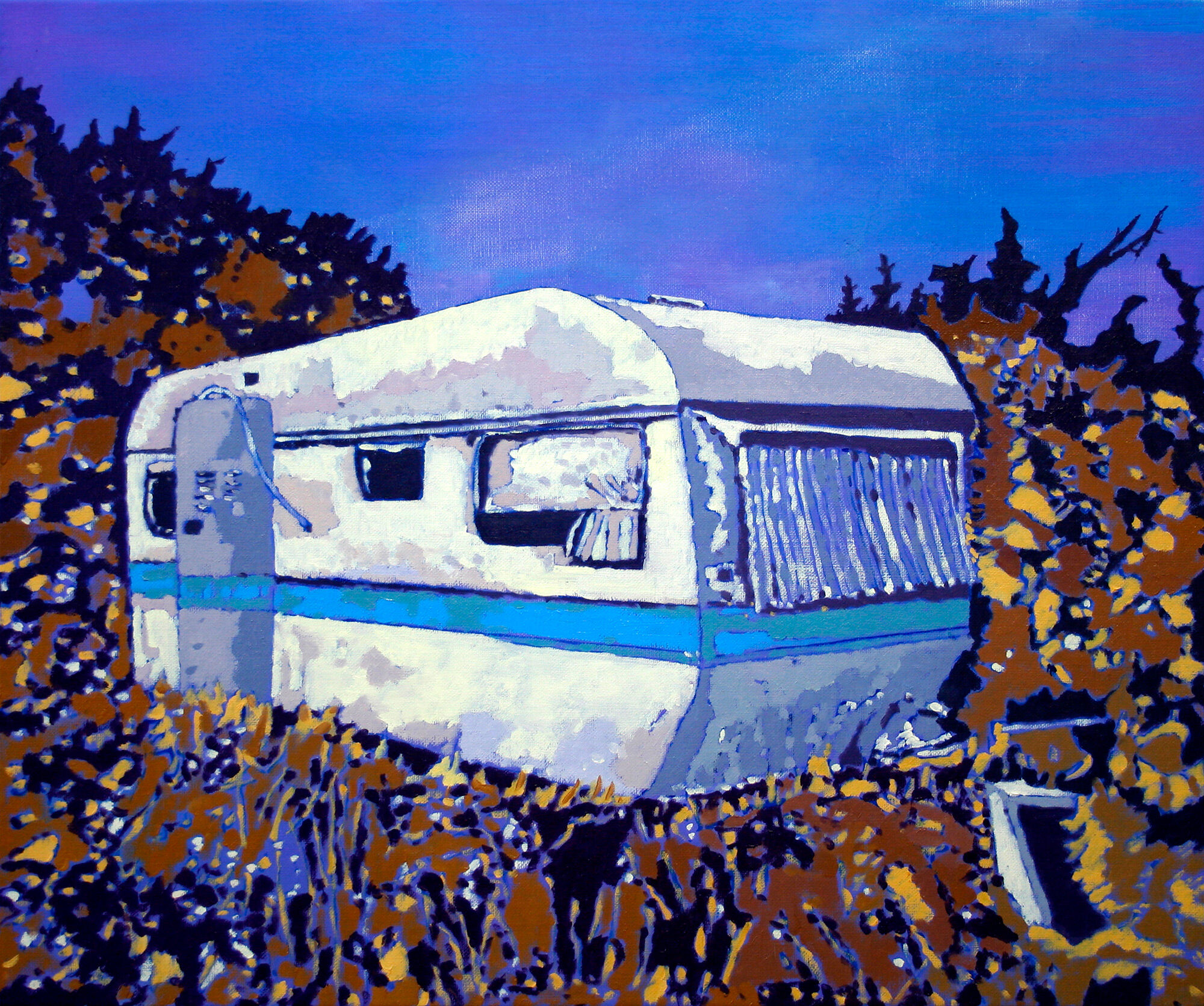 Picture "Caravan" (2020) (Unique piece) by Willem Julius Müller