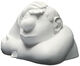 Sculpture "The Little Thinker", porcelain version by Loriot