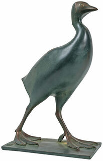 Sculpture "Water Hen", bonded bronze