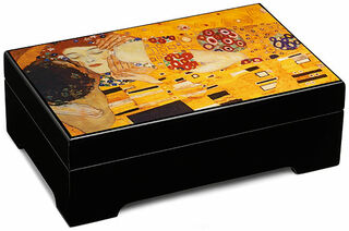 Musical jewellery box "The Kiss" by Gustav Klimt