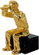 Skulptur "Gute Aussicht" (2006), Version vergoldet von Ottmar Hörl