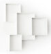 Væghylde "Cloud Cabinet", hvid version af Frederik Roijé Design