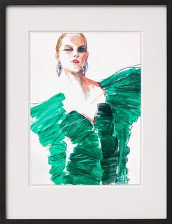 Obraz „Peacock“ (2021) (Jedinečný exemplář)