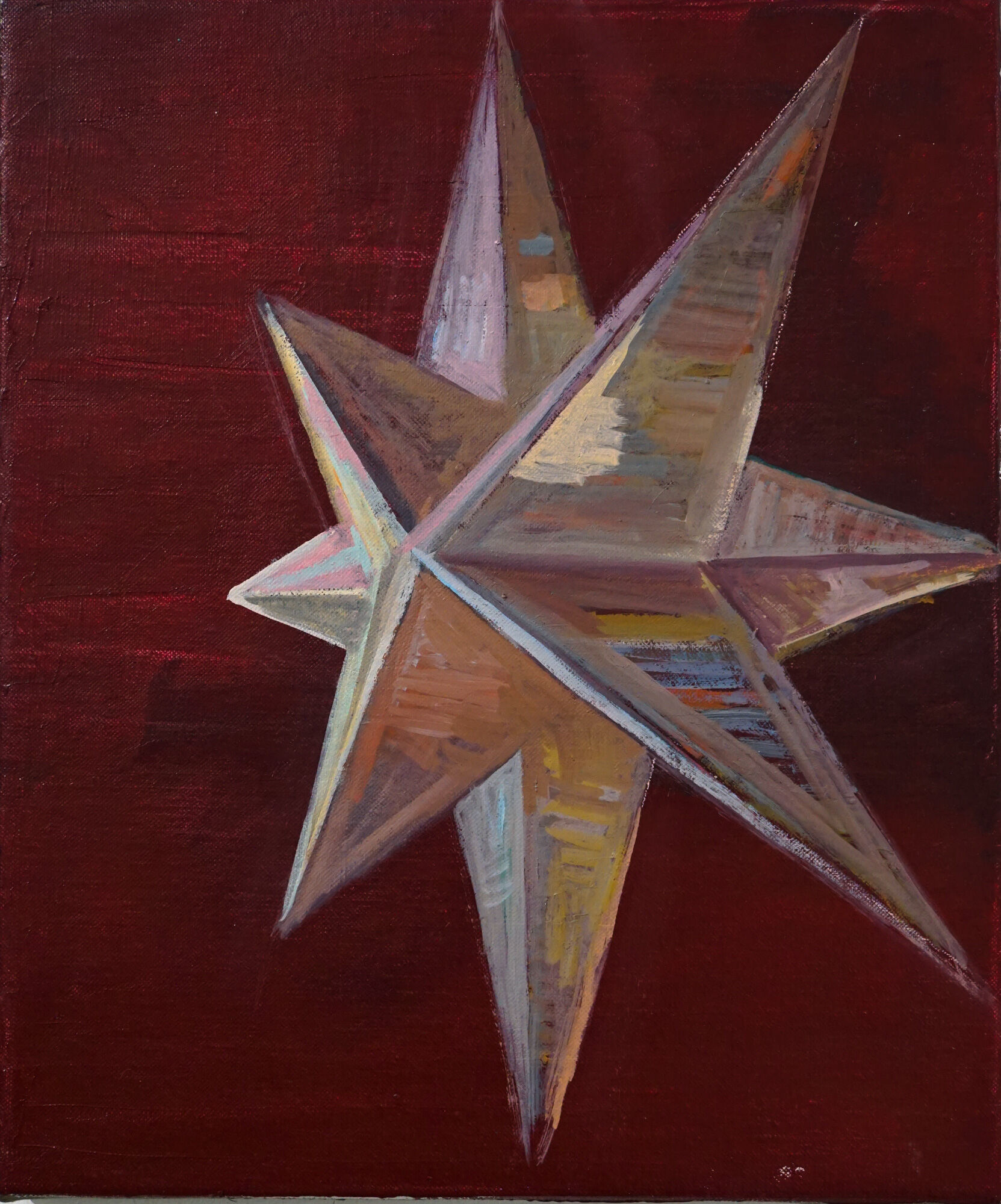 Picture "Star" (2020) (Unique piece) by Mike Strauch