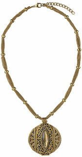 Necklace "Gold Rush"