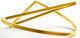 Rzeźba "Loop 38 - Gold Edition" (2015) autorstwa Sonja Edle von Hoeßle