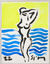 Picture "Nude on the Beach" (2022) (Unique piece)