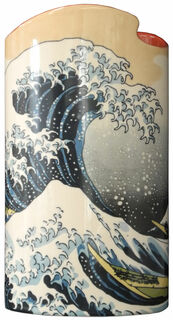 Vase "The great Wave - Die große Welle vor Kanagawa" - nach Katsushika Hokusai
