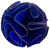 Scultura "Seed - Deep Sea Blue" (pezzo originale/unico), rame patinato