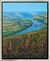 Picture "Vineyards on the Moselle" (2022) (Original / Unique piece), framed