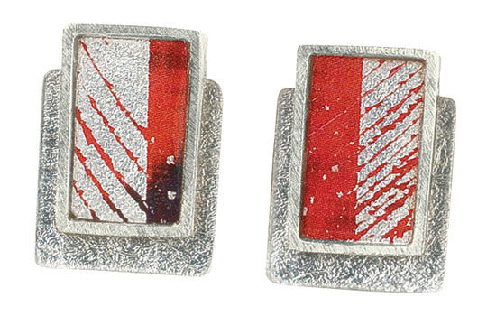 Náušnice "Rouge" od Kreuchauff-Design