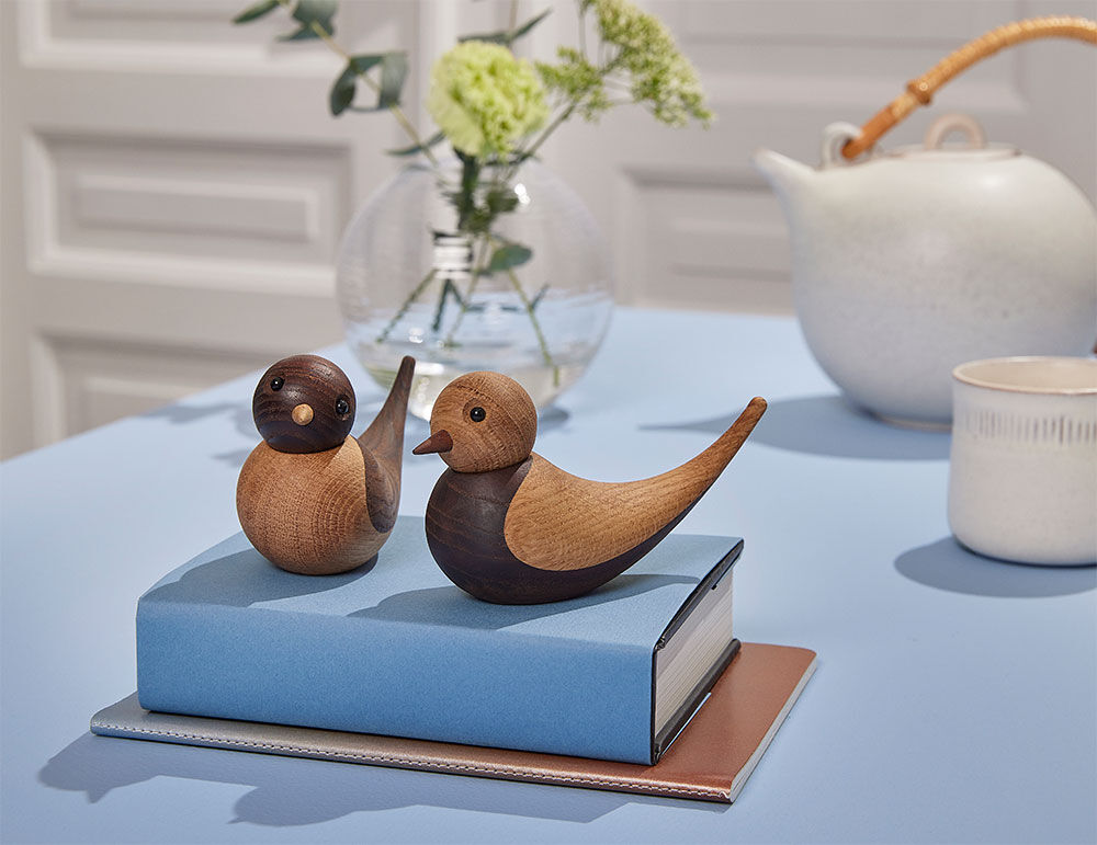 Wooden figures "Soulmates" - Design Mencke & Vagnby by Spring Copenhagen