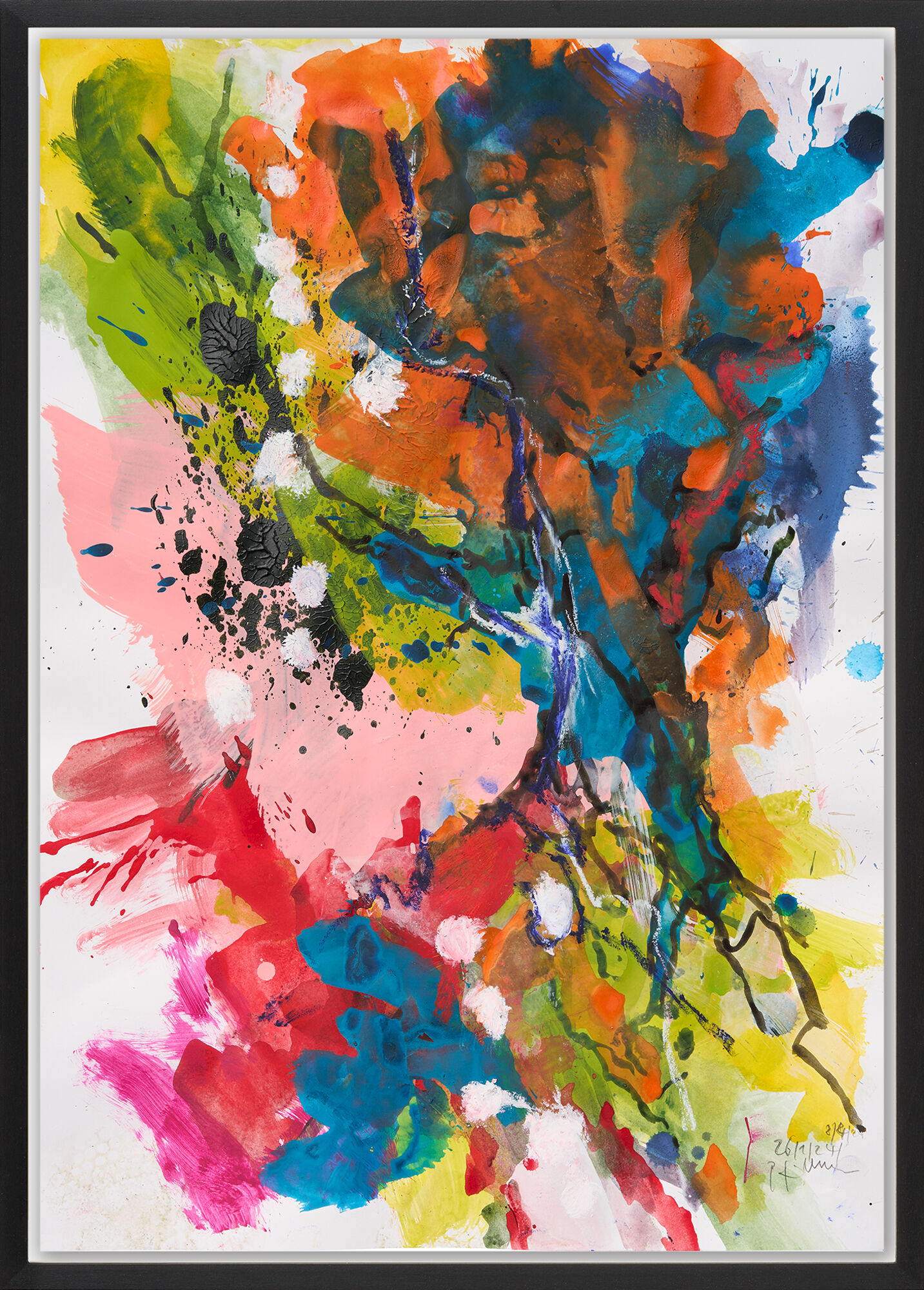 Tableau "Arbre I" (2024) (Pièce unique) de Bernd Zimmer