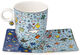 Umělecký hrnek "Give Peace a Chance - Pop Art", porcelán od James Rizzi