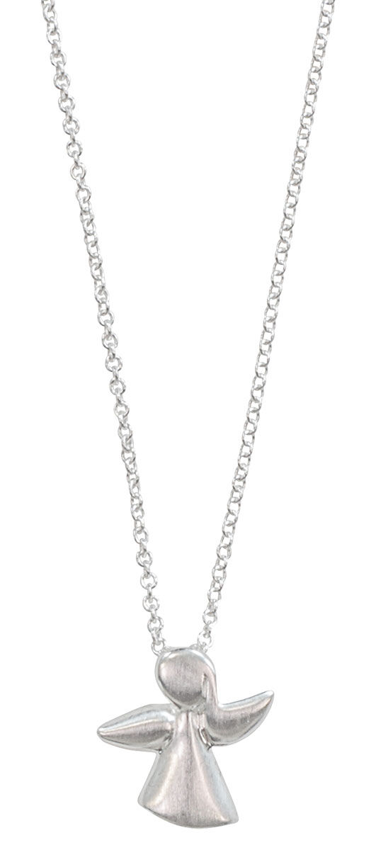 Collier "Schutzengel", Version Silber