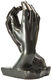 Socha "Katedrála" (1908), lepená bronzová verze od Auguste Rodin